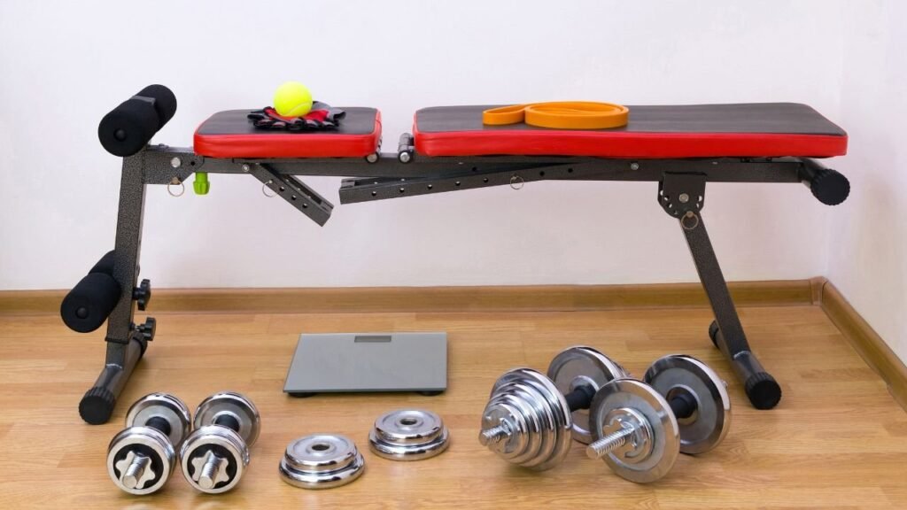 set de material para hacer ejercicio en casa