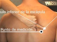 pliegue subescapular para medir somatipo